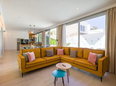 Plano de New built Tropical Casa Joviano - heated pool