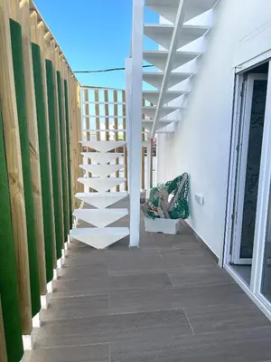 Un balcón o terraza de Vivienda en San Andrés