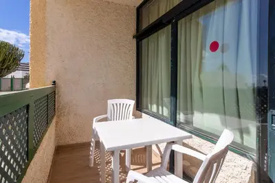 Plano de Flatguest Dunas - Balcony - Swimming pool