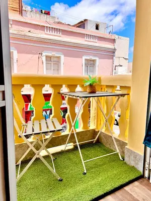 Un balcón o terraza de Cozy Refuge La Isleta