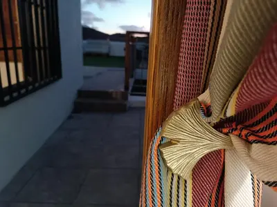 Un balcón o terraza de Casa Bailarina, romantický kamenný dům s úžasným výhledem na oceán