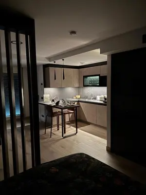 Una cocina o zona de cocina en DÁBRIPA COZY y CLARITY