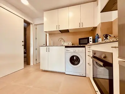 Una cocina o zona de cocina en Click&Guest - Golden Sands in Maspalomas