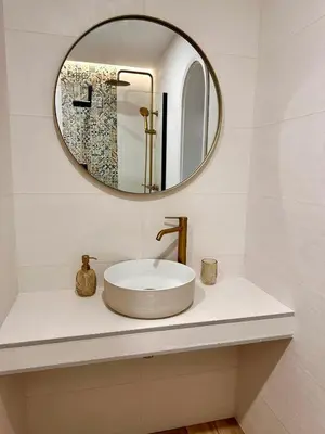 Un baño de Newly listed and renovated Bungalow in Parque Golf Maspalomas