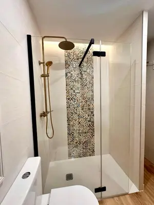 Un baño de Newly listed and renovated Bungalow in Parque Golf Maspalomas