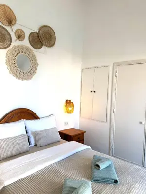 Cama o camas de una habitación en Gran Canaria CASA SUNNY by Jacek Budek