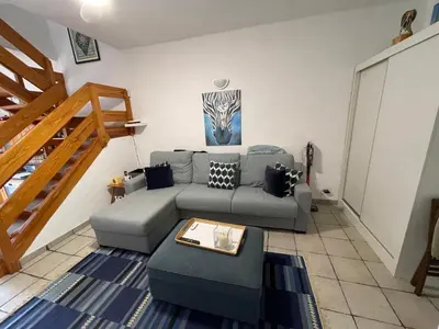 Zona de estar de Cliffs Edge