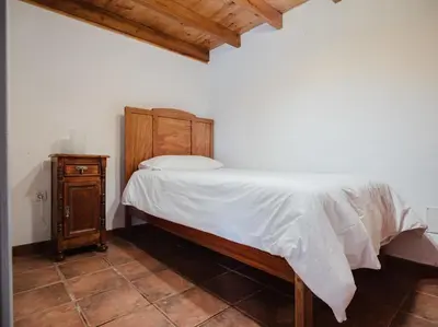 Cama o camas de una habitación en Las Calas B by Villas Rivero