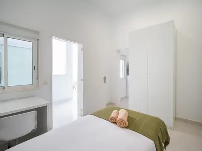 Cama o camas de una habitación en Confital Beach Home By CanariasGetaway