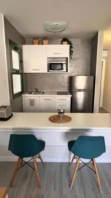 Una cocina o zona de cocina en Canaima Beach Puerto Rico
