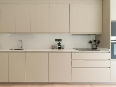 Una cocina o zona de cocina en Apartamento con gimnasio cerca de la playa de Las Canteras A1B