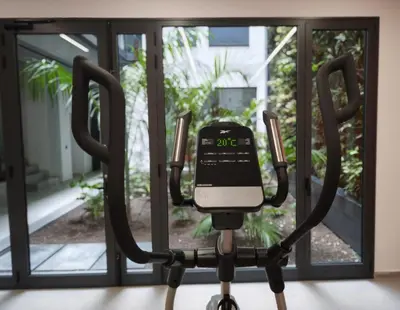 Gimnasio o instalaciones de fitness de Apartamento con gimnasio cerca de la playa de Las Canteras A1B