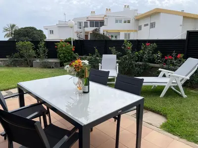 Jardín al aire libre en San Agustín BeachSun Relax