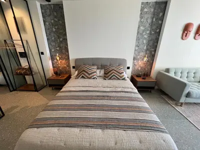 Cama o camas de una habitación en Koka Deluxe Duplex