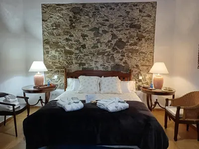 Cama o camas de una habitación en DRAGO 100, quiet and friendly