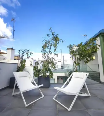 Un balcón o terraza de Despirta en el jardin de las musas GB1B
