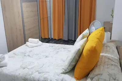 Cama o camas de una habitación en Vacacional Tegueste 2ºD