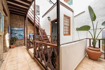Plano de La Casa del Artista, Centro histórico, Habitaciones privadas en casa compartida