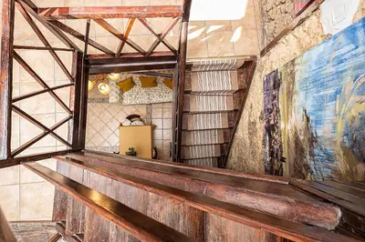 Plano de La Casa del Artista, Centro histórico, Habitaciones privadas en casa compartida