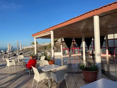 Un balcón o terraza de Casa VISTA MARINA Y MONTAÑA