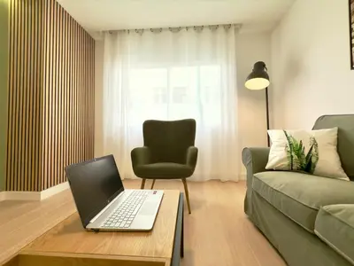 Zona de estar de Green Pier Home Holidays