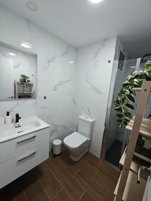 Un baño de El Refugio de Silvia