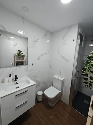 Un baño de El Refugio de Silvia
