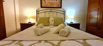 Cama o camas de una habitación en Playa Las Canteras Brisa y Sol