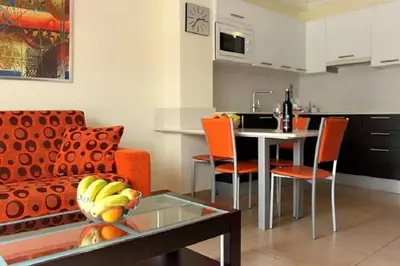 Una cocina o zona de cocina en Playa Las Canteras Brisa y Sol