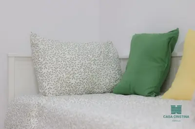 Cama o camas de una habitación en Casa en Playa de Arinaga