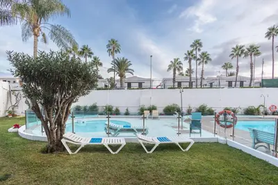 Piscina en o cerca de Home with Terrace in Playa del Ingles-Pool & Beach