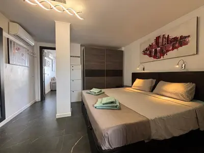 Cama o camas de una habitación en Margaret House by luca properties grancanaria