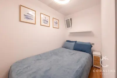 Cama o camas de una habitación en Coraline House Las Canteras