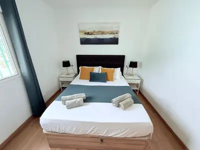 Cama o camas de una habitación en HDFM Collection - Bungalow Playa del Inglés