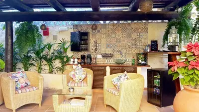 Zona de estar de Alsol Nogal- Adults Only