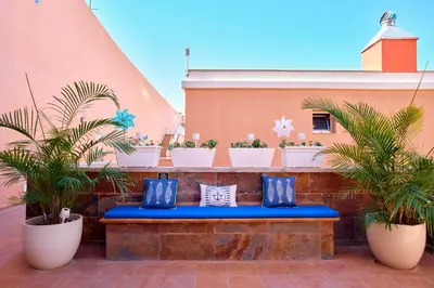 Zona de estar de Balcon del Mar