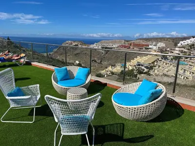 Paisaje cerca de este apartahotel