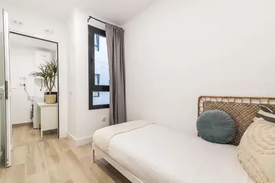 Cama o camas de una habitación en Vivelorural Sun & Sea Las Canteras