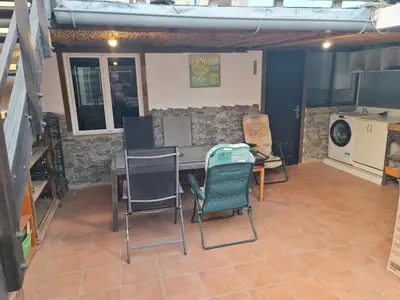 Zona de estar de Holidays or work Central Terrace AC 2 bedroom