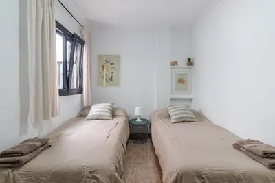 Cama o camas de una habitación en Elsa Apartment