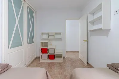 Cama o camas de una habitación en Elsa Apartment