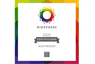 Certificado, premio, señal o documento que está expuesto en ALOE FREEDOM Maspalomas