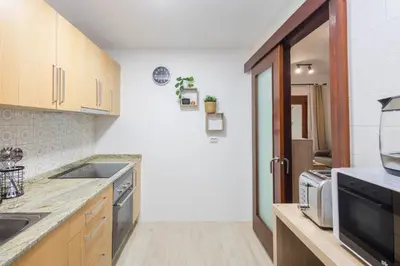Una cocina o zona de cocina en Cozy Mesa Y López House 5min To Las Canteras