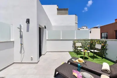 Un balcón o terraza de El Corazon en el Puerto by VillaGranCanaria
