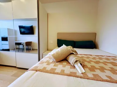 Cama o camas de una habitación en Koka43 Pool