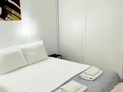 Cama o camas de una habitación en Smiling Holiday Home