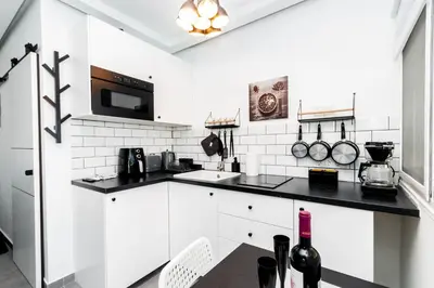 Una cocina o zona de cocina en Sunrise Studio Puerto Rico