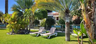 Jardín al aire libre en Sunnypalms Casa Mar 22