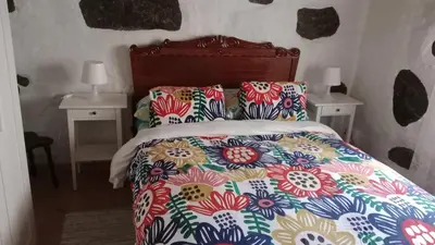 Cama o camas de una habitación en Sol y campo Javier