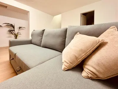 Zona de estar de Click&Guest - Jungle House in Maspalomas